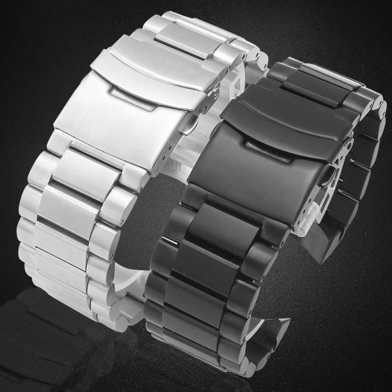 Watch Bands BRETA Stainless Steel Watchband For Men Band 1920 1925 1940 1945 1861 26mm Strap Bracelet
Watch Bands BRETA Stainless Steel Watchband For Men Band 1920 1925 1940 1945 1861 26mm Strap Bracelet