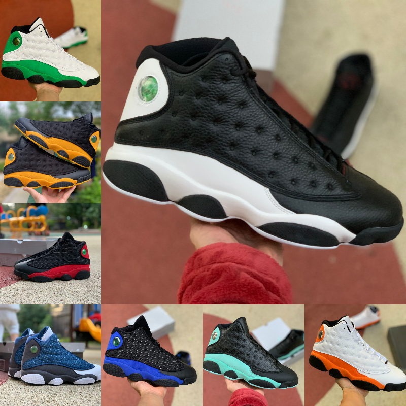 Jumpman 13 13S Basketball Shoes Mens High Flint Bred Island Green Red Dirty Hyper Royal Starfish He Got Game Black Cat Court Purple Chicago
Jumpman 13 13S Basketball Shoes Mens High Flint Bred Island Green Red Dirty Hyper Royal Starfish He Got Game Black Cat Court Purple Chicago