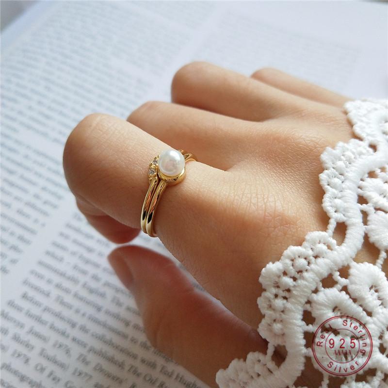 Cluster Rings HI MAN 925 Sterling Silver Micro-Inlaid Crystal Pearl Opening Adjustable Ring Women Luxury All-Match Jewelry
Cluster Rings HI MAN 925 Sterling Silver Micro-Inlaid Crystal Pearl Opening Adjustable Ring Women Luxury All-Match Jewelry