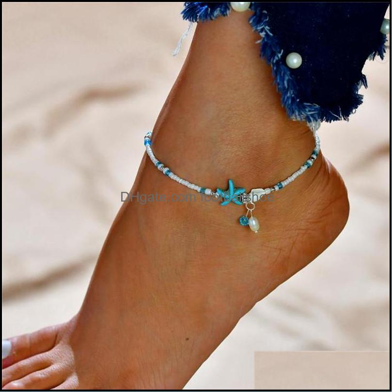 Anklets Jewelry Boho Freshwater Pearl Charm Women Barefoot Sandals Beads Ankle Bracelet Drop Delivery 2021 1Qtxe
Anklets Jewelry Boho Freshwater Pearl Charm Women Barefoot Sandals Beads Ankle Bracelet Drop Delivery 2021 1Qtxe