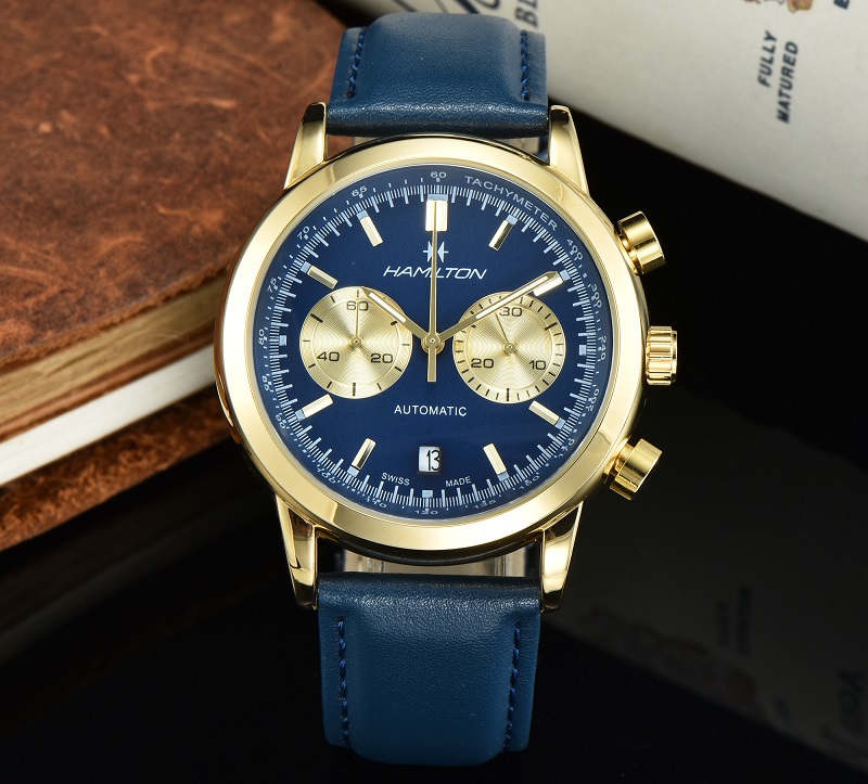 Five stitches All Dial working Mens Quartz Watch Luxury Watches With calendar Leather Strap and mesh belt Top Brand hamilt High Quality Fashion Men's gift, 10
Five stitches All Dial working Mens Quartz Watch Luxury Watches With calendar Leather Strap and mesh belt Top Brand hamilt High Quality Fashion Men's gift, 10