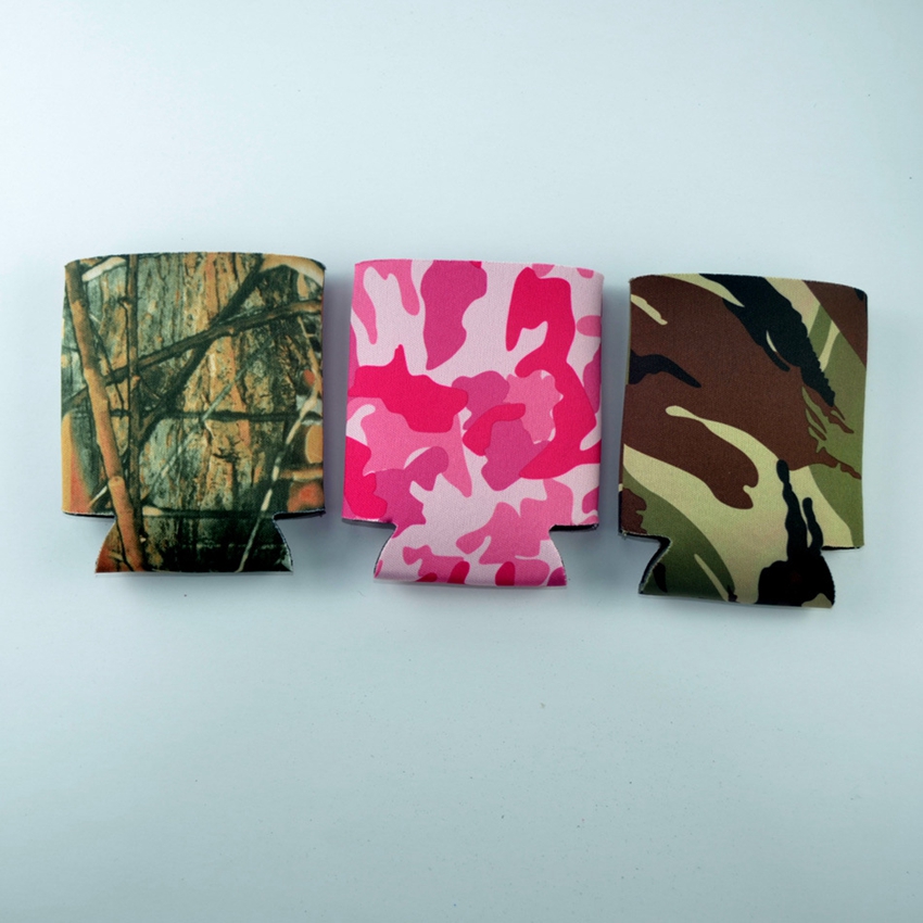 Insulators Neoprene Beverage Collapsible Cola Soda Bottle Koozies Stubby Holders Beer Cooler Bags Can Sleeve CYZ2633 200Pcs Free shipping
