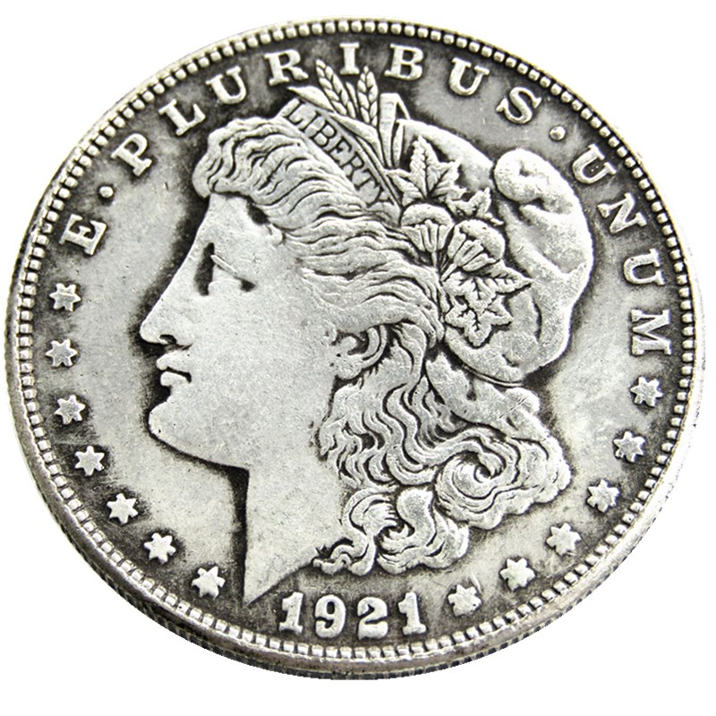 US 1921-P-D-S Morgan Dollar Copy Coin Brass Craft Ornaments replica coins home decoration accessories
US 1921-P-D-S Morgan Dollar Copy Coin Brass Craft Ornaments replica coins home decoration accessories