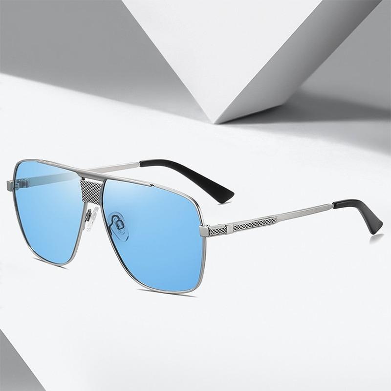 Sunglasses Classic Metal Polarized Eyeglasses TAC Blue Lens Big Frame Driving Glasses High Quality Men Shade Womens Fashion
Sunglasses Classic Metal Polarized Eyeglasses TAC Blue Lens Big Frame Driving Glasses High Quality Men Shade Womens Fashion