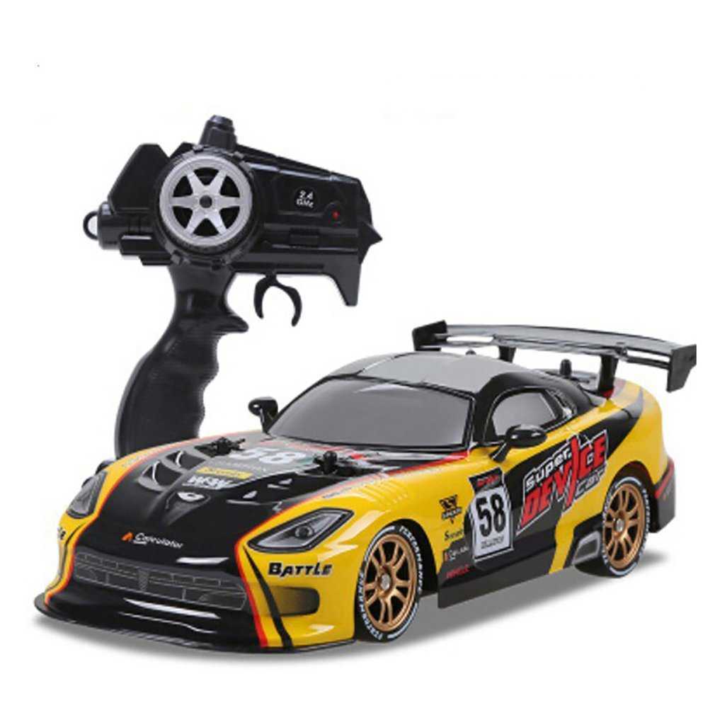 High-speed RC Remote Control Drift Racing Grt Four-wheel Drive 2.4g Remote Control Off-road Climbing Car Toy For Children Gift Q0726
High-speed RC Remote Control Drift Racing Grt Four-wheel Drive 2.4g Remote Control Off-road Climbing Car Toy For Children Gift Q0726