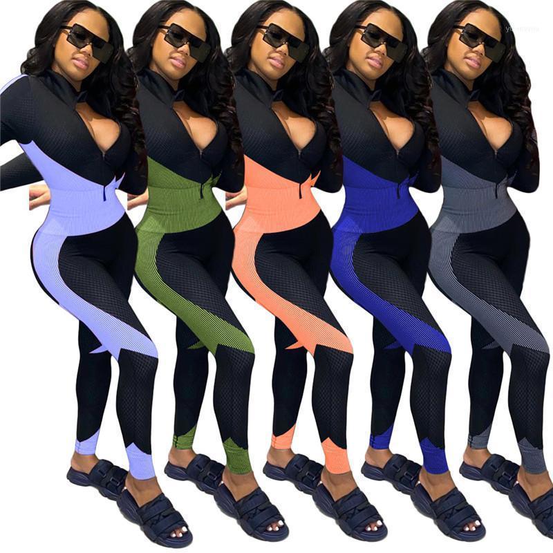 Sale Jumpsuit Women Fall Clothes Stretch Zip Up Bodysuit Sweatpants Fitness Outfit One Pice Romper Wholesale Drop1, Orange black
Sale Jumpsuit Women Fall Clothes Stretch Zip Up Bodysuit Sweatpants Fitness Outfit One Pice Romper Wholesale Drop1, Orange black