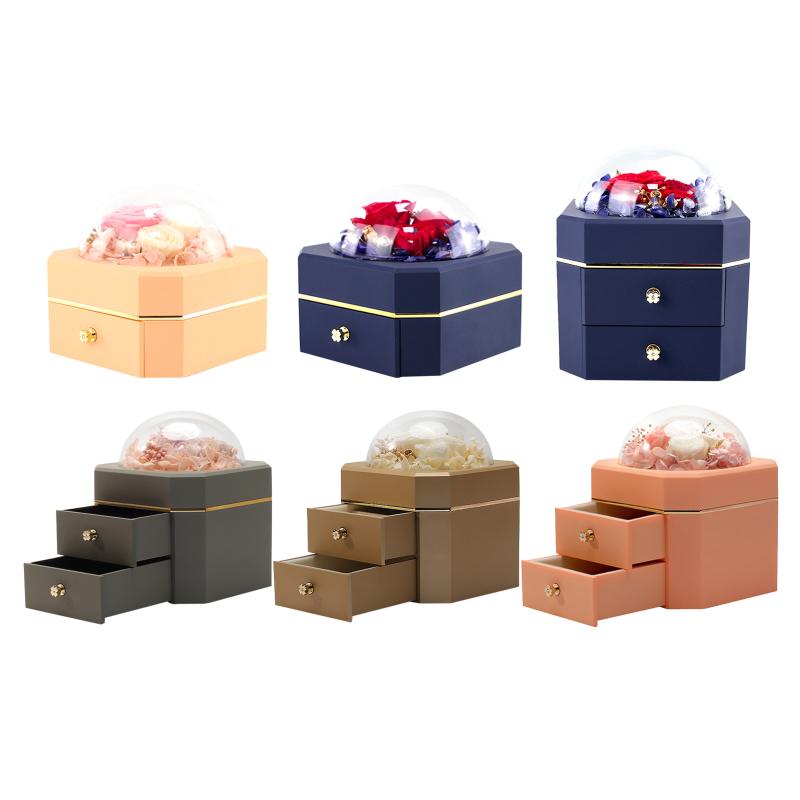 Jewelry Pouches, Bags Rose Flower Velvet Lined Box Necklace Earrings Storage Boxes Organizer Display Dresser Decorative For Woman Girl, Pink;blue
Jewelry Pouches, Bags Rose Flower Velvet Lined Box Necklace Earrings Storage Boxes Organizer Display Dresser Decorative For Woman Girl, Pink;blue