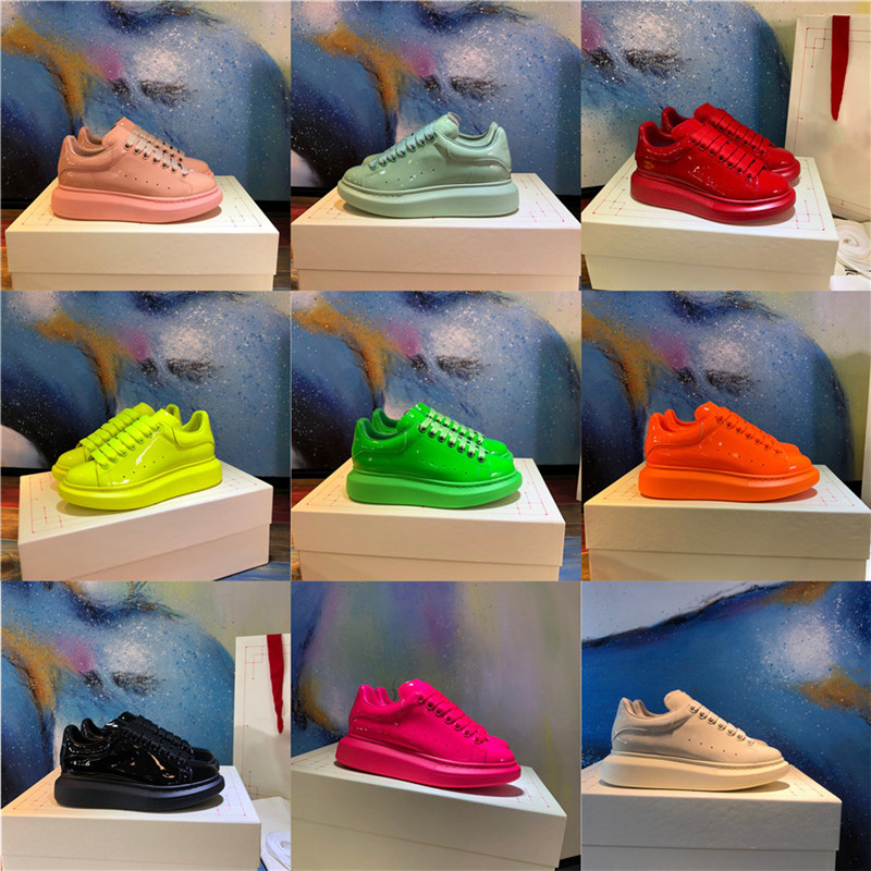 MC Patent Leather Outdoor Shoes Men Women Queens Scarpe Ginnastica Platform Zapatos Sports Thick Bottom With Original Box Dust Bag EUR 34-46
MC Patent Leather Outdoor Shoes Men Women Queens Scarpe Ginnastica Platform Zapatos Sports Thick Bottom With Original Box Dust Bag EUR 34-46