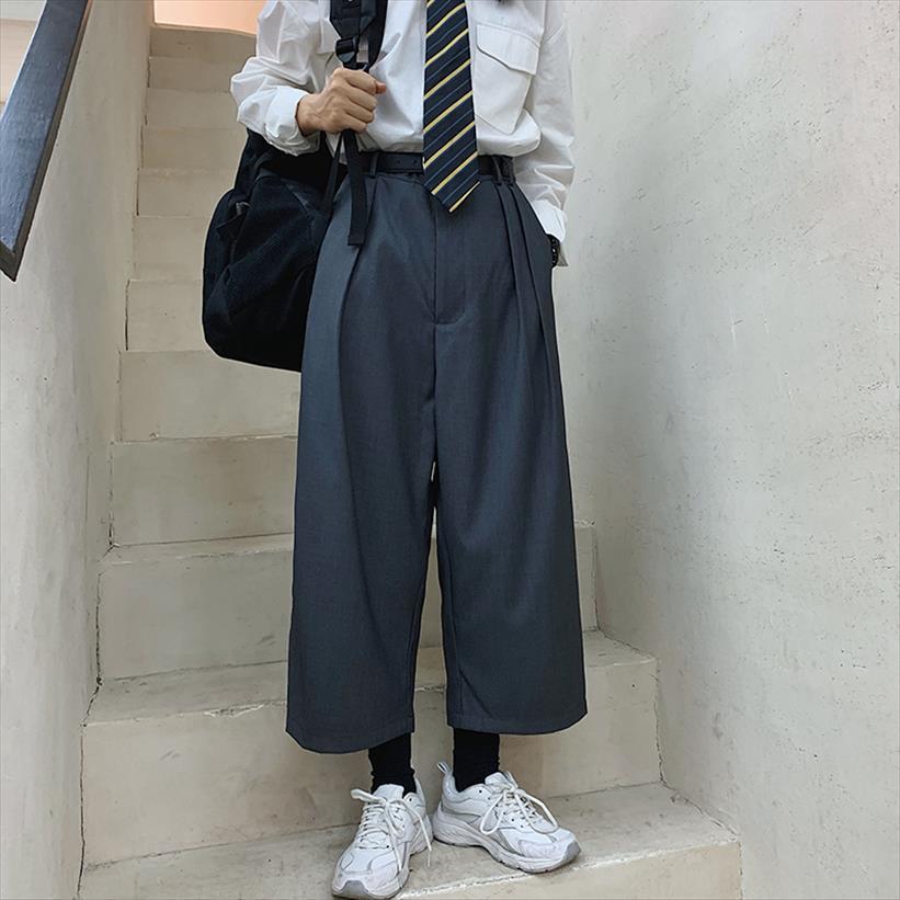 vintage fashion loose casual women pants wide leg harem male streetwear hip hop straight suit harajuku trousers, Black
vintage fashion loose casual women pants wide leg harem male streetwear hip hop straight suit harajuku trousers, Black