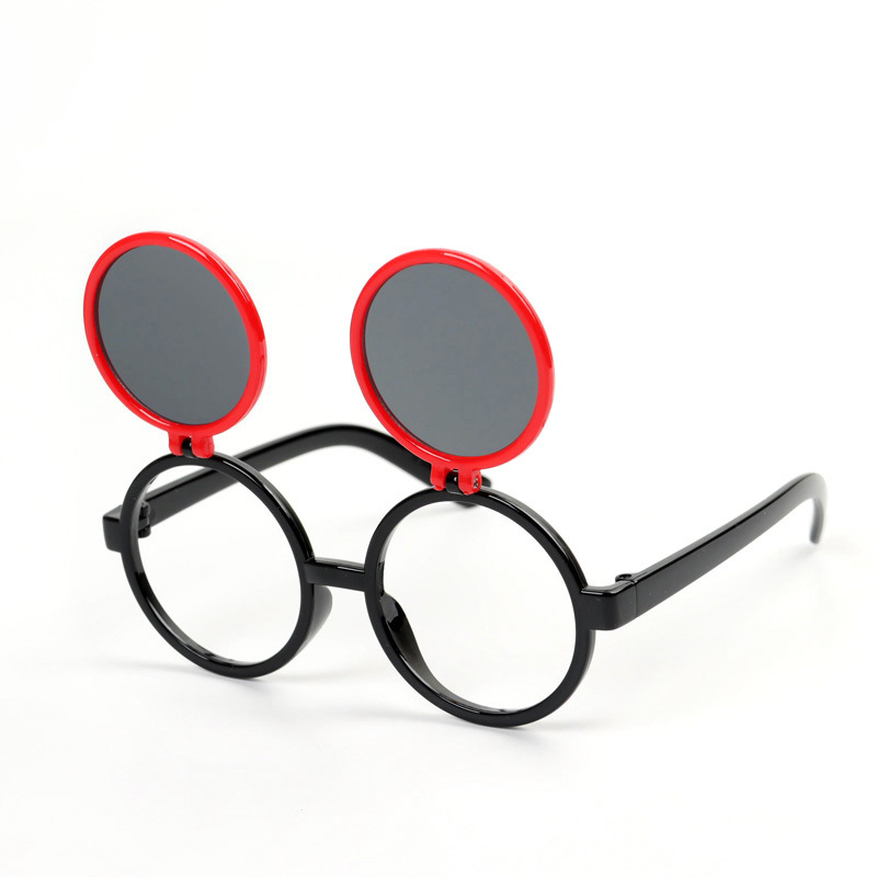 Cartoon Lovely Kids Sunglasses round Frame Girls Children Sun Glasses Round Street Beat Baby Boy Eyeglasses Cute Shades Z260305