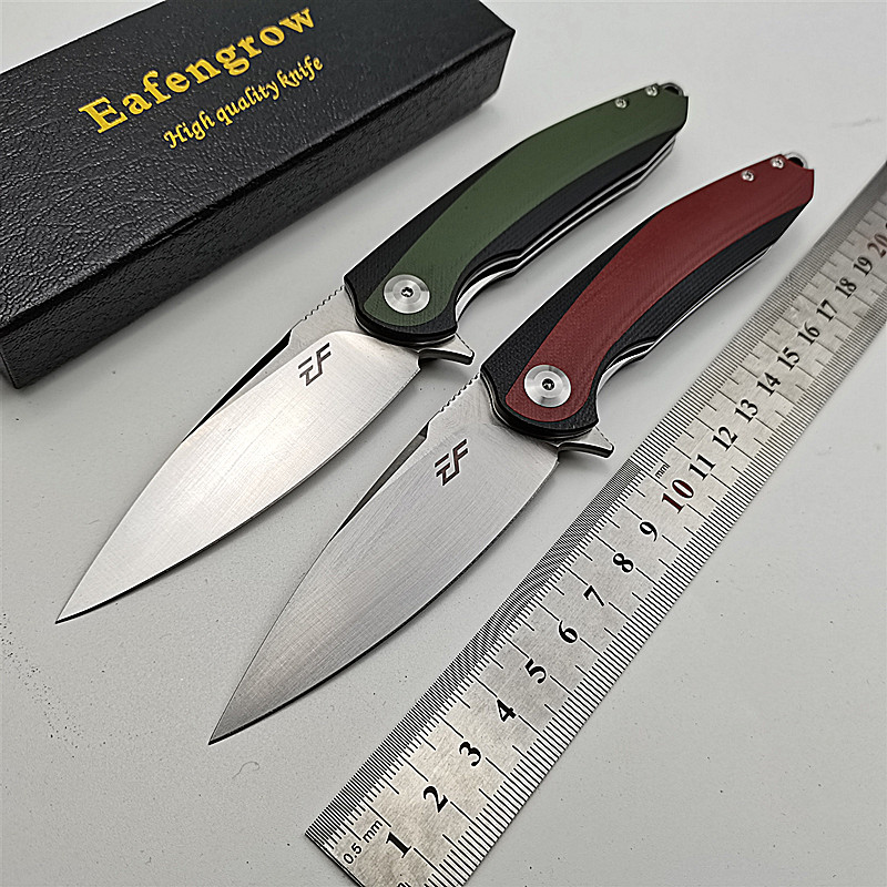 Eafengrow EF954 Foding D2 Bade G10 Pocket Surviva Hunting Tactica Fipper Outdoor Camping Kitchen Rescue Gift EDC Knife
Eafengrow EF954 Foding D2 Bade G10 Pocket Surviva Hunting Tactica Fipper Outdoor Camping Kitchen Rescue Gift EDC Knife