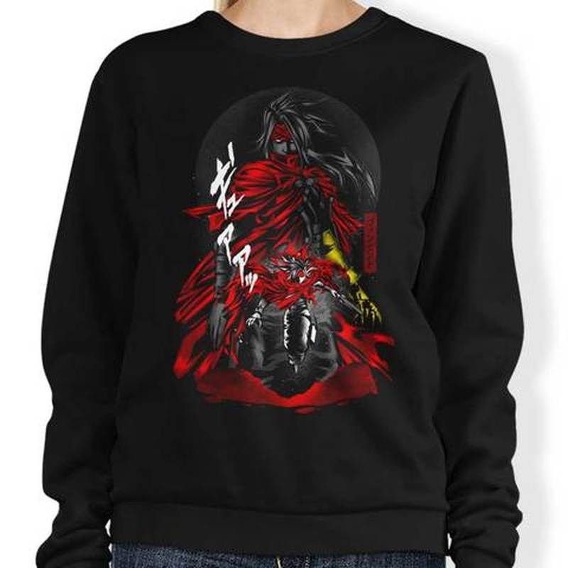 Warrior Pattern Men's Hoodless Sweater 3D Printing Visual Impact Top Punk Goth Round Neck High-quality Hoodless Sweater, Black
Warrior Pattern Men's Hoodless Sweater 3D Printing Visual Impact Top Punk Goth Round Neck High-quality Hoodless Sweater, Black