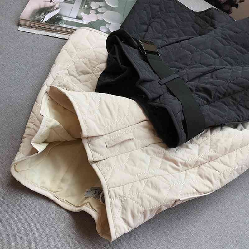 CHICEVER Korean Shorts For Women High Waist Sashes Pockets Minimalism Plus Size Cotton Loose Short Female Fashion Clothing 210611