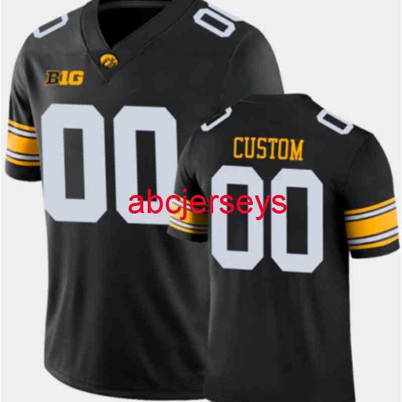 Stitched Custom Iowa Hawkeyes Jersey Add any name number Men Women Youth Football Jersey XS-6XL, Black
Stitched Custom Iowa Hawkeyes Jersey Add any name number Men Women Youth Football Jersey XS-6XL, Black