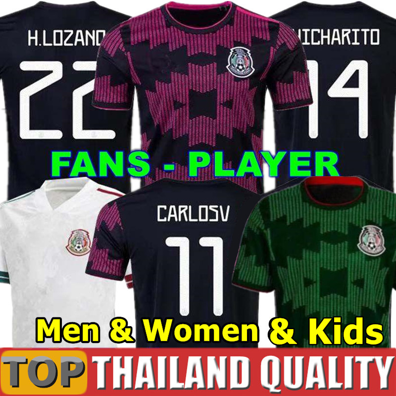 2022 Mexico soccer jerseys home away Fans Player version 21 22 CHICHARITO LOZANO RAUL DOS SANTOS ALVAREZ 2021 football shirt set Men Women Kids kit uniforms, 2020 home - kids
2022 Mexico soccer jerseys home away Fans Player version 21 22 CHICHARITO LOZANO RAUL DOS SANTOS ALVAREZ 2021 football shirt set Men Women Kids kit uniforms, 2020 home - kids