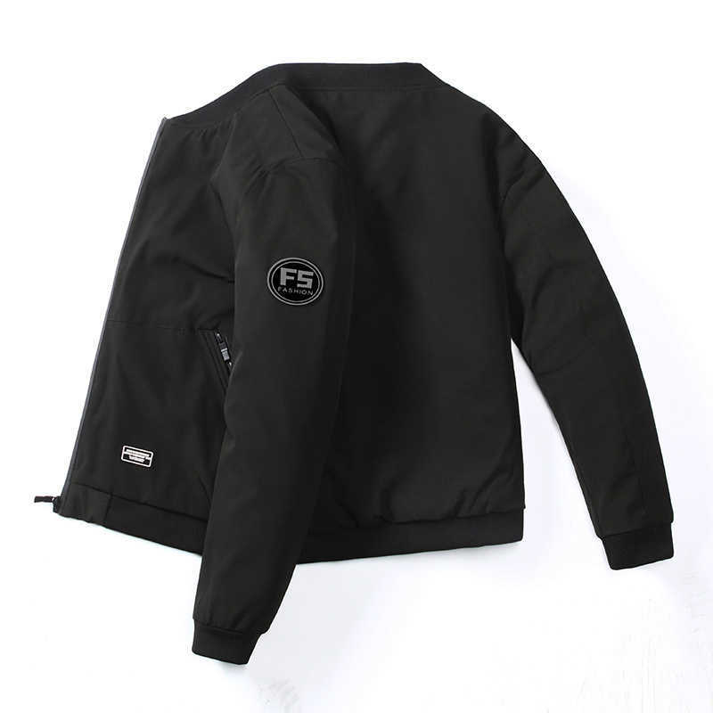 DIMUSI Men's Bomber Jackets Casual Male Outwear Windbreaker Coats Fashion Mens Stand Collar Slim Pilot Baseball Jackets Clothing 210923