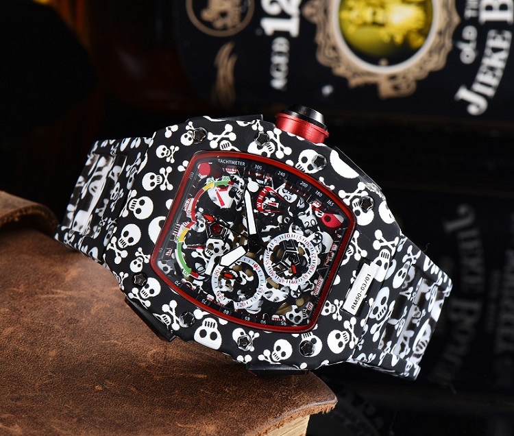2021 Luxury Watches Richard Brand Five Series All The Dials Work RM Mens Quartz…