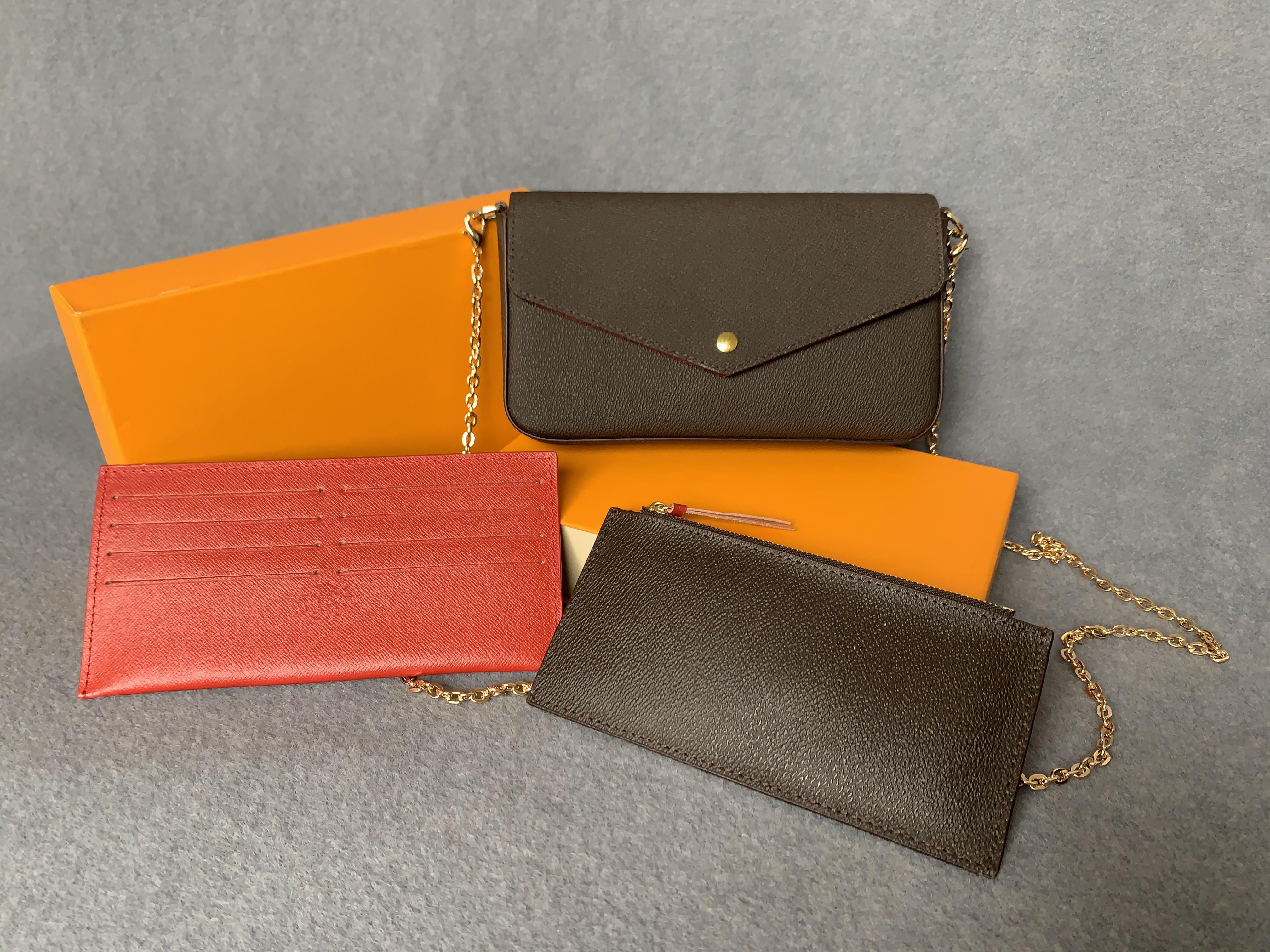 Chain Shoulder Bags Women Handbag Mini Clutch Wallets Card Holder Purse 3pcs Leather Cross Body Bag 
Chain Shoulder Bags Women Handbag Mini Clutch Wallets Card Holder Purse 3pcs Leather Cross Body Bag