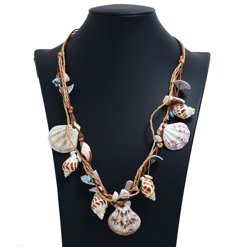 Pendant Necklaces Bohemian Summer Beach Necklace Natural Sea Shells Pearl Charm Chain Boho Handmade Trendy Seashell Jewelry, Silver
Pendant Necklaces Bohemian Summer Beach Necklace Natural Sea Shells Pearl Charm Chain Boho Handmade Trendy Seashell Jewelry, Silver