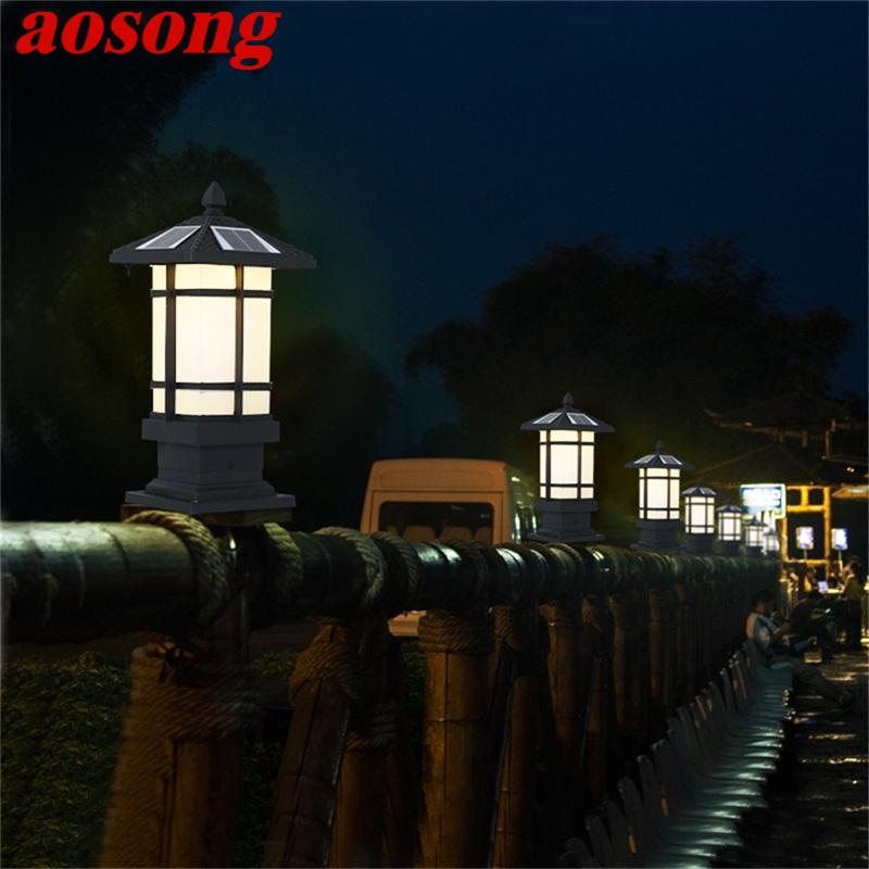 Patio LED Pillar Lighting Solar Waterproof Modern Outdoor Post Light Fixture For Porch Balcony Courtyard Villa Wall Lamps
Patio LED Pillar Lighting Solar Waterproof Modern Outdoor Post Light Fixture For Porch Balcony Courtyard Villa Wall Lamps