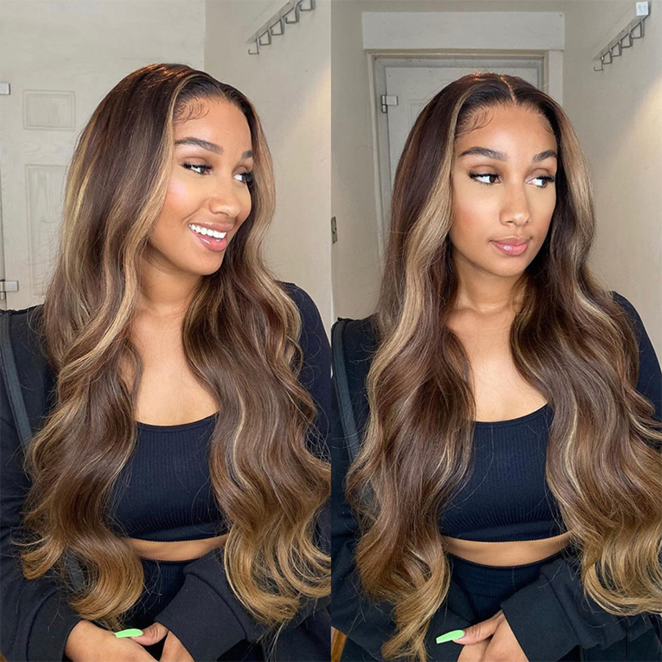 Brazilian Body Wove Wig Highlight Lace Front Human Hair Wigs Honey Blonde Ombre 4x4 Closure Remy With Black Women, 1b/99j
Brazilian Body Wove Wig Highlight Lace Front Human Hair Wigs Honey Blonde Ombre 4x4 Closure Remy With Black Women, 1b/99j