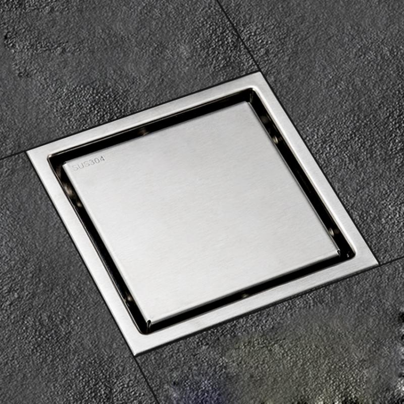 Other Bath & Toilet Supplies 11cm/15cm Modern Stainless Steel Bathroom Tile Invisible Shower Square Floor Drain Cover Hair Catcher Clean Str
Other Bath & Toilet Supplies 11cm/15cm Modern Stainless Steel Bathroom Tile Invisible Shower Square Floor Drain Cover Hair Catcher Clean Str