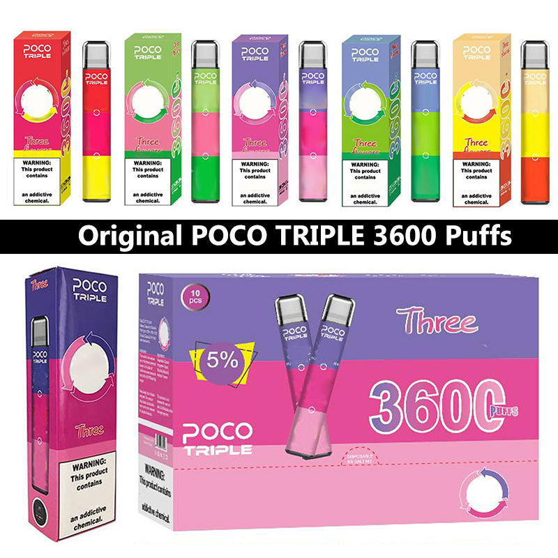 Original POCO TRIPLE Switch Disposable Vape 3in1 Electronic Cigarettes 1000mAh Rechargeable Battery Airflow Adjustable One Device 3 Vaping E
Original POCO TRIPLE Switch Disposable Vape 3in1 Electronic Cigarettes 1000mAh Rechargeable Battery Airflow Adjustable One Device 3 Vaping E