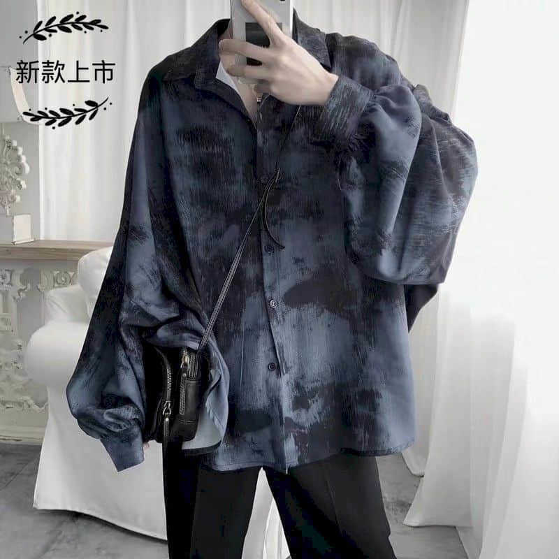 Spring summer beautiful youth shirts men's loose wild personality men and women long-sleeved polyester ice silk top 210526, Wood grain
Spring summer beautiful youth shirts men's loose wild personality men and women long-sleeved polyester ice silk top 210526, Wood grain