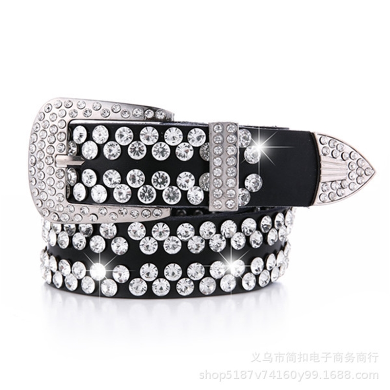 Designer belts 2023 Taobao fashion leather women's full diamond belt factory outlet
Designer belts 2023 Taobao fashion leather women's full diamond belt factory outlet