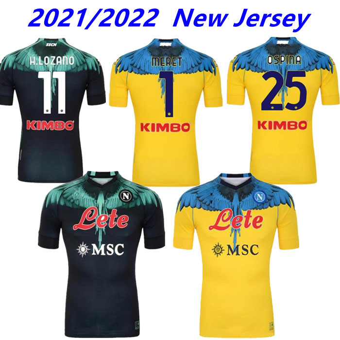 21 22 Napoli Marcelo X Burlon Soccer Jerseys Fourth Tribute to DIEGO Maradona camiseta INSIGNE MERTENS H.LOZANO 2021 2022 Thailand Naples Fo, Black;yellow
21 22 Napoli Marcelo X Burlon Soccer Jerseys Fourth Tribute to DIEGO Maradona camiseta INSIGNE MERTENS H.LOZANO 2021 2022 Thailand Naples Fo, Black;yellow
