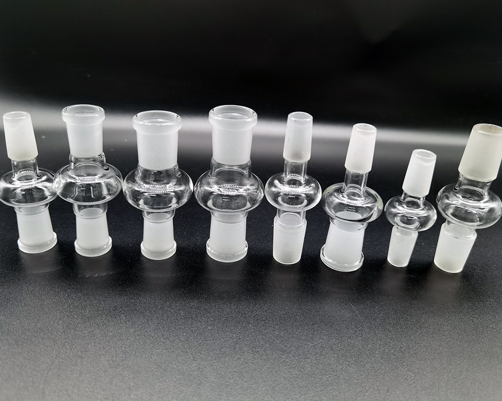 13 Style Glass Adaptor Smoking Accessories Drop Down Adapters Clear Frosting 10mm 14mm 18mm Male Female Converter For Quartz Banger Bowl