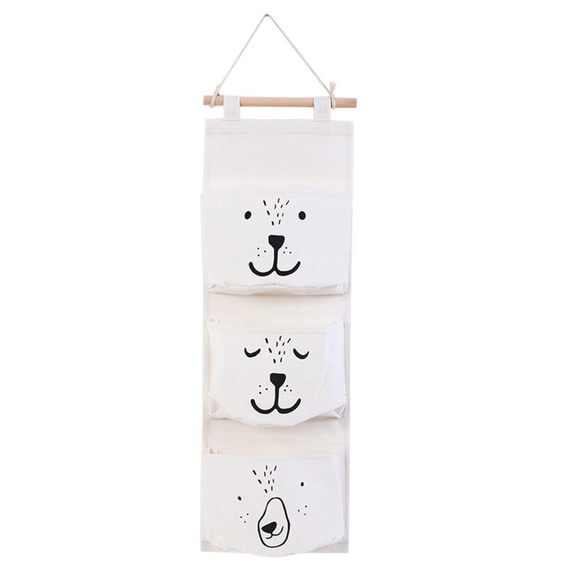 Storage Boxes & Bins 3 Pockets Cute Wall Hanging Bag Linen Clothes Organizer Closet Children Room Pouch Home 2021
Storage Boxes & Bins 3 Pockets Cute Wall Hanging Bag Linen Clothes Organizer Closet Children Room Pouch Home 2021