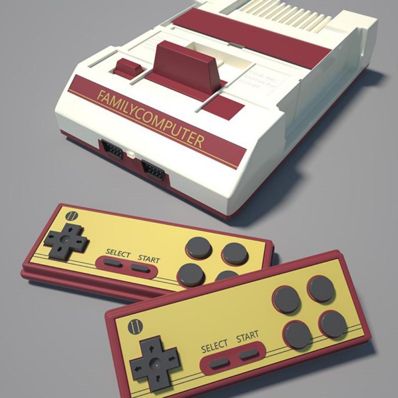 Portable Game Players Video Console Built In 1000 Mini Retro Wireless Controller -Output Dual