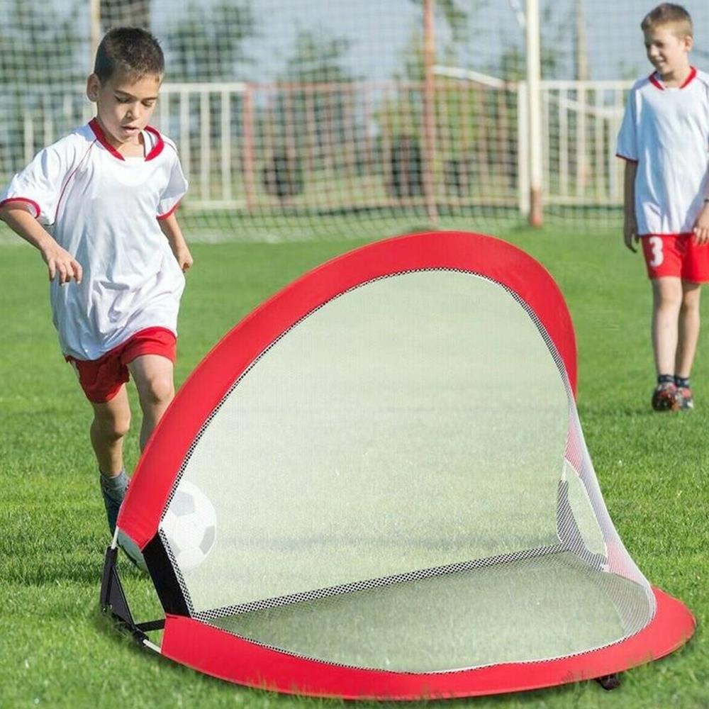 Soccer Ball Net Goal Football Gate Game Goalkeeper Cloth 4color Football Nets Outdoor