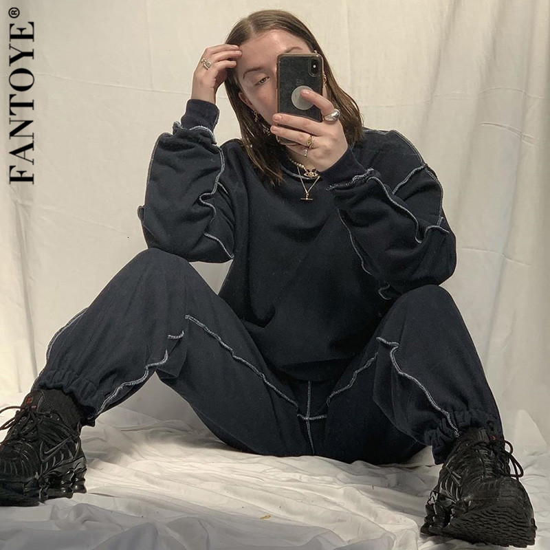 Women' Tracksuits Casual Patchwork Two Pieces Sets O Neck Long Sleeve Tops And Pants Outfits Autumn Fashion Pure Fitness DLJD, Blue
Women' Tracksuits Casual Patchwork Two Pieces Sets O Neck Long Sleeve Tops And Pants Outfits Autumn Fashion Pure Fitness DLJD, Blue