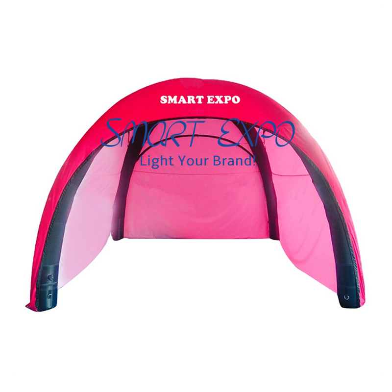 Event Inflatable Advertising Canopy 3x3xH2.6m Air Sealed Type with Custom Graphic Print E-Pump and Carry Bag
