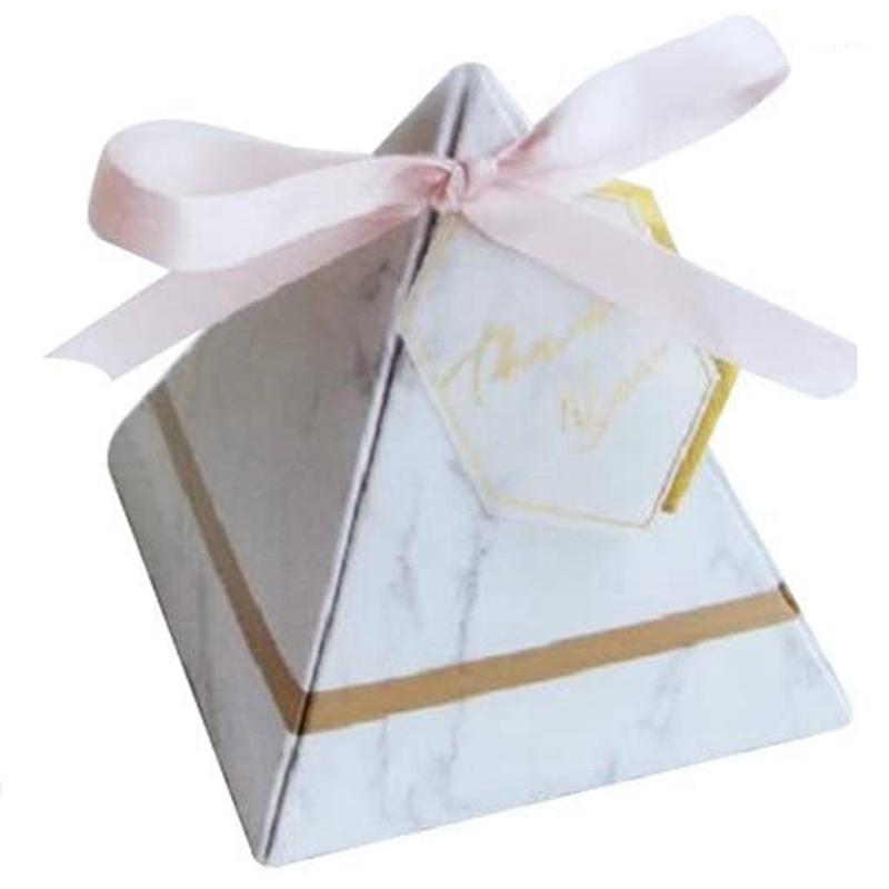 Gift Wrap 100Pcs Wedding Candy Box,Triangular Pyramid Marble Box Europe Style Favors And Gifts Boxes With Ribbon
Gift Wrap 100Pcs Wedding Candy Box,Triangular Pyramid Marble Box Europe Style Favors And Gifts Boxes With Ribbon