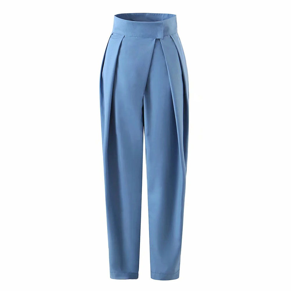 BBWM Spring High Waist Harem Pants For Women Celmia Casual Asymmetrical Trousers Ladies Pockets Office Pantalon 210520, Blue
BBWM Spring High Waist Harem Pants For Women Celmia Casual Asymmetrical Trousers Ladies Pockets Office Pantalon 210520, Blue