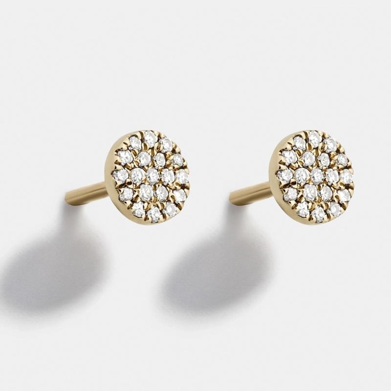 Stud Plated Precision Inlaid Crystal Zircon Round Ear Studs Earrings Women Simple Fashion Wedding Jewelry Cartilage Piercing Gift
Stud Plated Precision Inlaid Crystal Zircon Round Ear Studs Earrings Women Simple Fashion Wedding Jewelry Cartilage Piercing Gift
