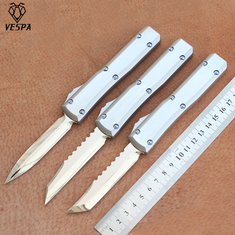VESPA high quality Knife Blade:M390(Satin/Mirror) Handle:Stainless steel,Outdoor camping survival knives EDC tools
VESPA high quality Knife Blade:M390(Satin/Mirror) Handle:Stainless steel,Outdoor camping survival knives EDC tools