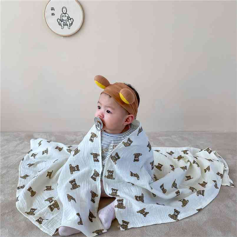 Infant baby Cotton yarn cover blanket spring and summer thin air conditioning room printed quilt born pography 210702, Show b
Infant baby Cotton yarn cover blanket spring and summer thin air conditioning room printed quilt born pography 210702, Show b