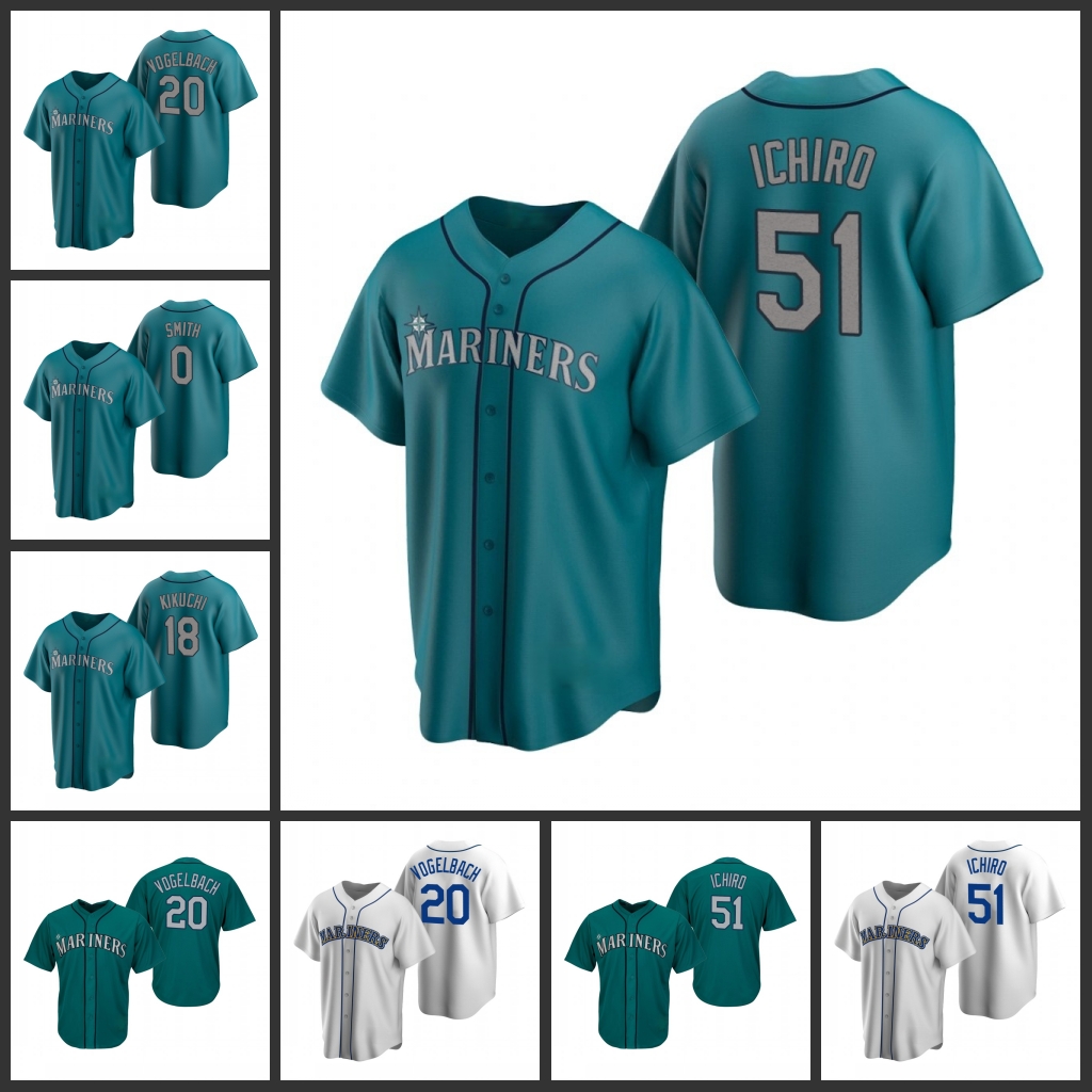Seattle Mariners Men Mallex Smith Ichiro Suzuki Yusei Kikuchi Daniel Vogelbach Women Youth Jersey Seattle Mariners Men Mallex Smith Ichiro Suzuki Yusei Kikuchi Daniel Vogelbach Women Youth Jersey