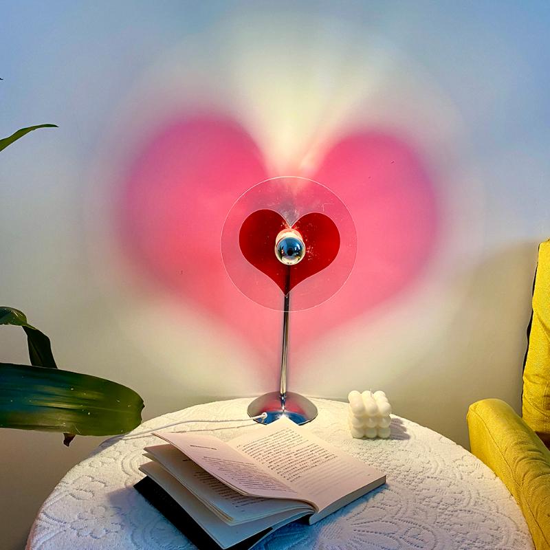 Night Lights Creative Love Heart Table Lamp USB Acrylic Desk Bedroom Bedside Lighting Fixtures Atmosphere Light Room Decor
Night Lights Creative Love Heart Table Lamp USB Acrylic Desk Bedroom Bedside Lighting Fixtures Atmosphere Light Room Decor