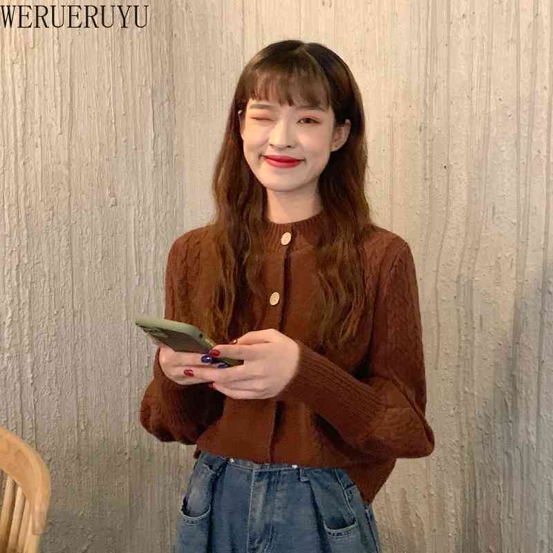 WERUERUYU autumn women' clothing knit cardigan crop top open stitch Sweater coat loose Women' sweater short cardigan Top 210608, Photo color
WERUERUYU autumn women' clothing knit cardigan crop top open stitch Sweater coat loose Women' sweater short cardigan Top 210608, Photo color