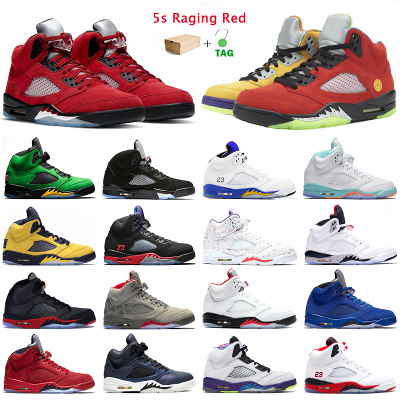 5s Raging Red Jumpman Basketball Shoes Mens Trainers Hyper Royal Alternate Grape Light Aqua Michigan Inspire Outdoor Sports Sneakers
5s Raging Red Jumpman Basketball Shoes Mens Trainers Hyper Royal Alternate Grape Light Aqua Michigan Inspire Outdoor Sports Sneakers