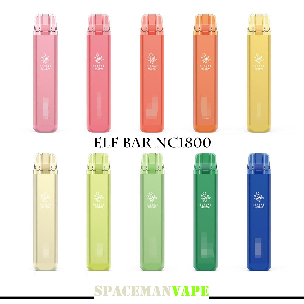 Elf Bar NC1800 1800 Puffs Disposable Vape Pen E Cigarettes Device With 900mAh Battery 3.2ml Pre-filled 5% Strength vs Bang XXL Gunnpod vp Geek Bar Vcan Aokit zozo
Elf Bar NC1800 1800 Puffs Disposable Vape Pen E Cigarettes Device With 900mAh Battery 3.2ml Pre-filled 5% Strength vs Bang XXL Gunnpod vp Geek Bar Vcan Aokit zozo