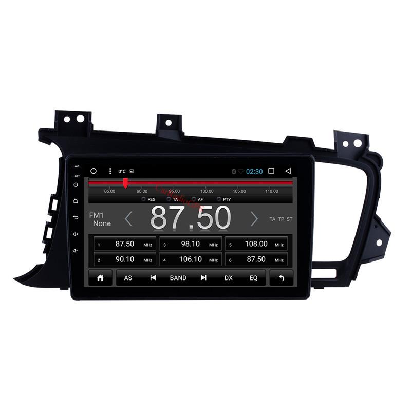 GPS Navigation car dvd radio Player for Kia k5 LHD 2011-2014 with Steering Wheel Control 9 inch Android 10 HD touchscreen