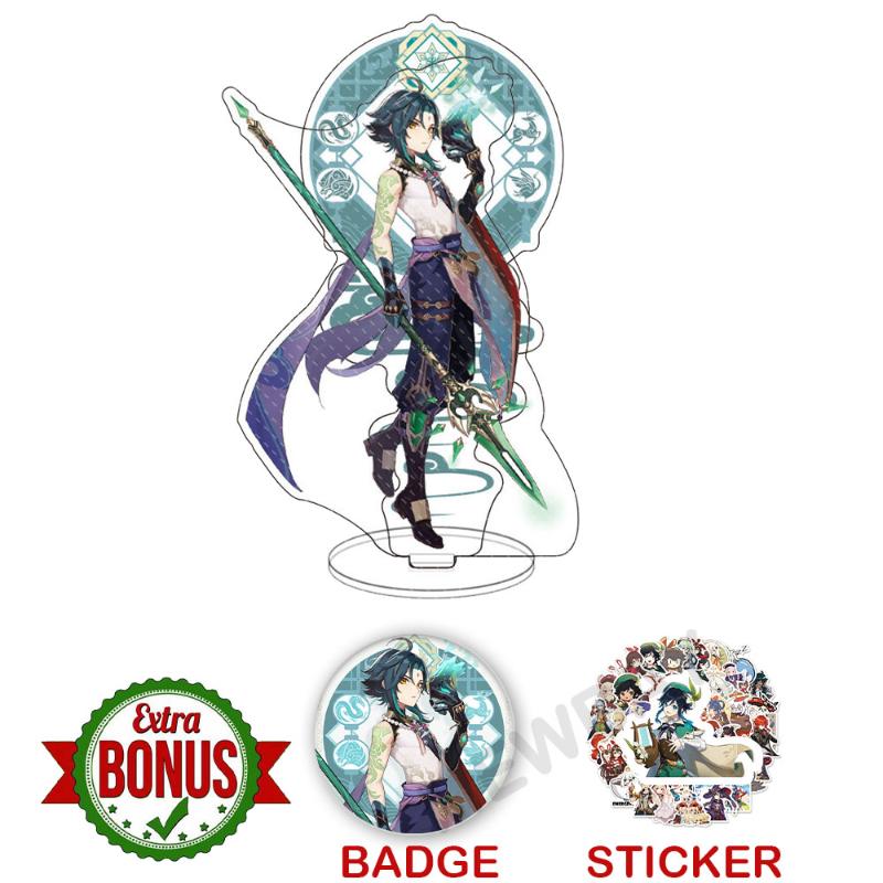Keychains Genshin Impact Standing Figure Xiao Diluc Keqing Paimon Acrylic Model Desktop Decorations Keychain Anime Games Gift, Silver
Keychains Genshin Impact Standing Figure Xiao Diluc Keqing Paimon Acrylic Model Desktop Decorations Keychain Anime Games Gift, Silver