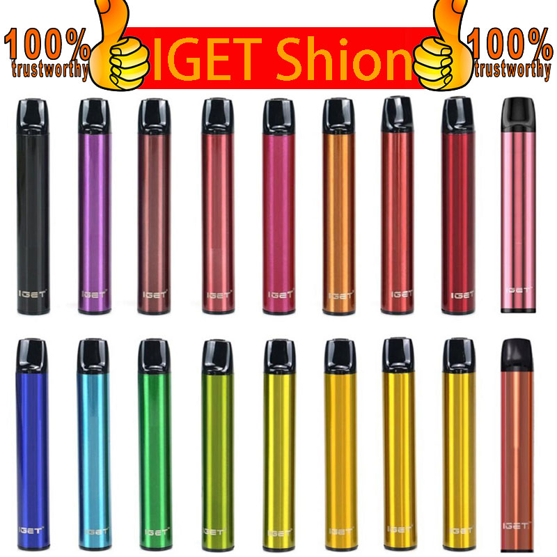 Authentic Iget shion 600 puffs Vape Pen Disposable E-cigarettes starter Kits Pre-Filled 100% original
Authentic Iget shion 600 puffs Vape Pen Disposable E-cigarettes starter Kits Pre-Filled 100% original