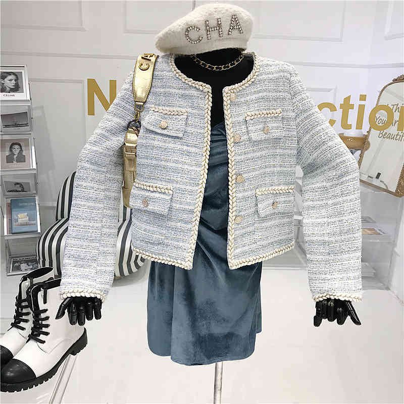 women's jackets jaqueta curta tweed, jaqueta feminina estilo celebridade, nova moda coreana retrô, casaco simples e elegante 5wnq, Black;brown
women's jackets jaqueta curta tweed, jaqueta feminina estilo celebridade, nova moda coreana retrô, casaco simples e elegante 5wnq, Black;brown